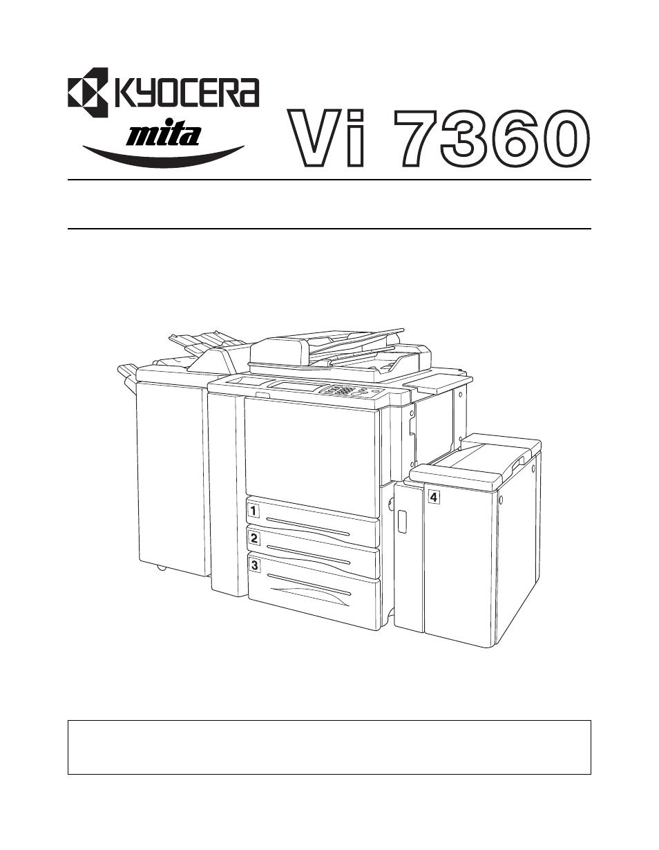 Kyocera copier User Manual | 292 pages