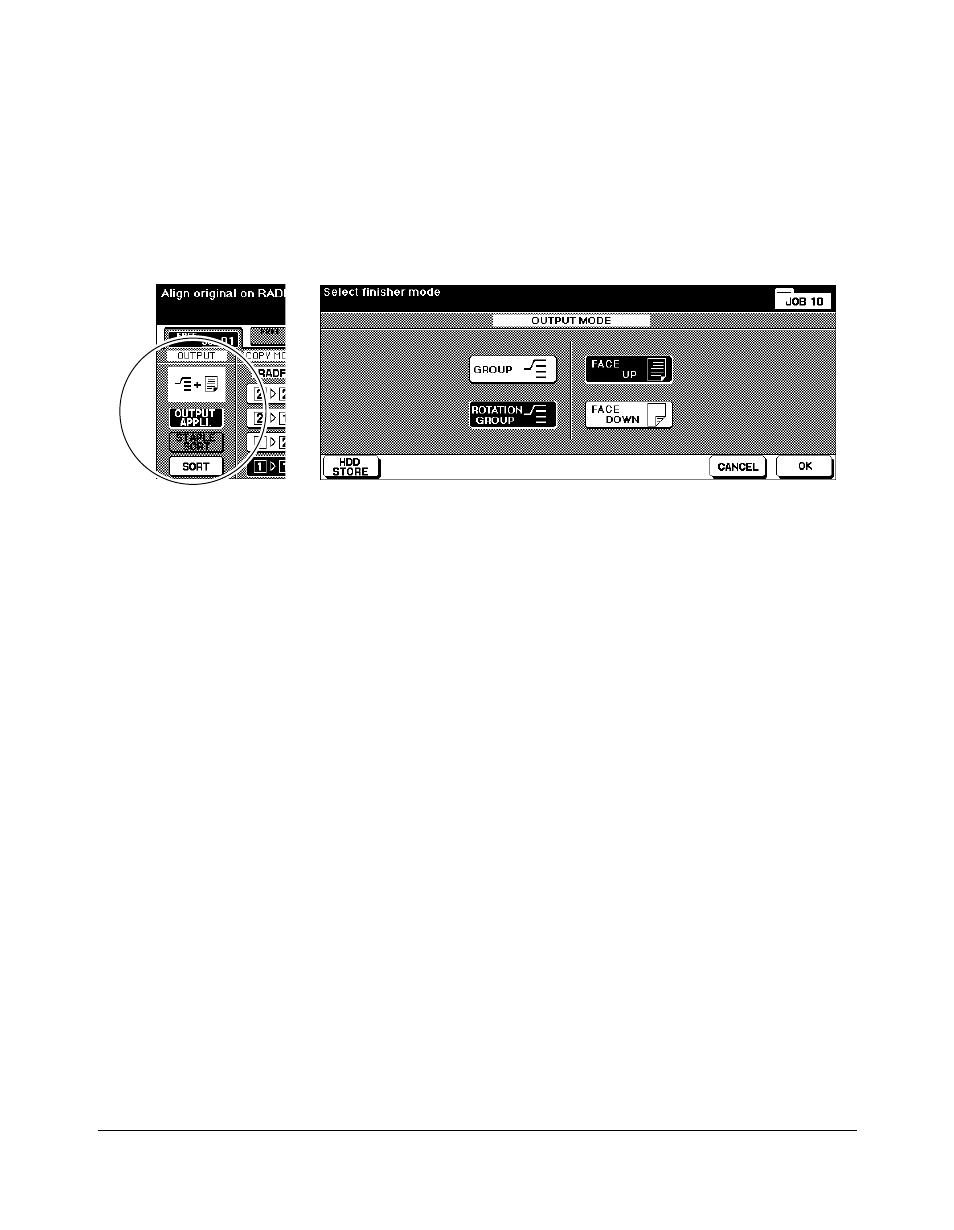 Output modes | Kyocera copier User Manual | Page 131 / 292