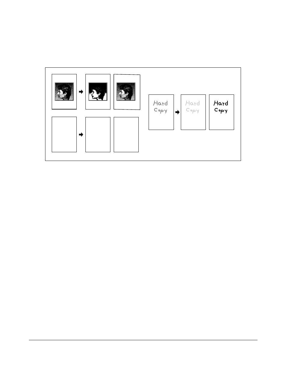 Special original, Text/photo enhance (continued), 1 touch | As required. 3 touch, 7 press, After copying is completed, press | Kyocera copier User Manual | Page 138 / 292