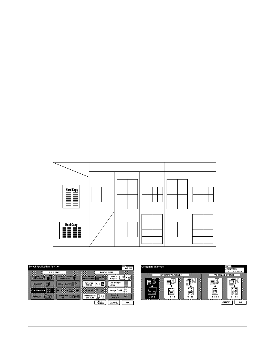 Combination, Combination -10, Applications | Kyocera copier User Manual | Page 153 / 292