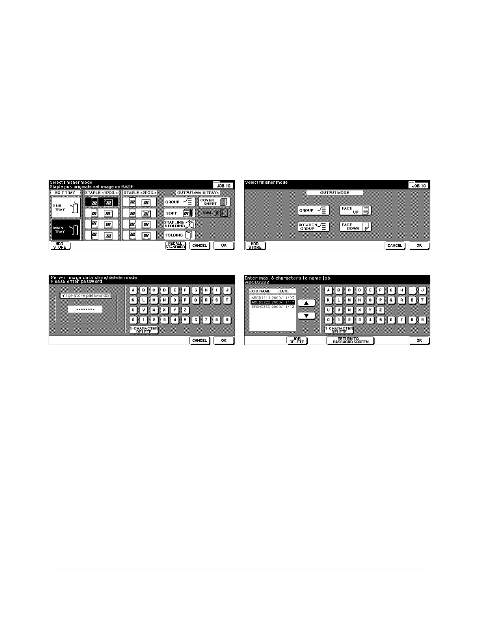 Image store & output mode, Image store & output mode -8, Server function | Kyocera copier User Manual | Page 200 / 292