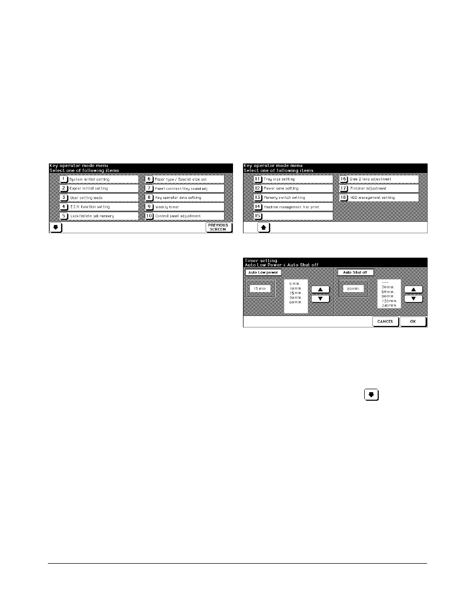 Power save setting [12, Power save setting [12] -39, Key operator mode | Kyocera copier User Manual | Page 252 / 292