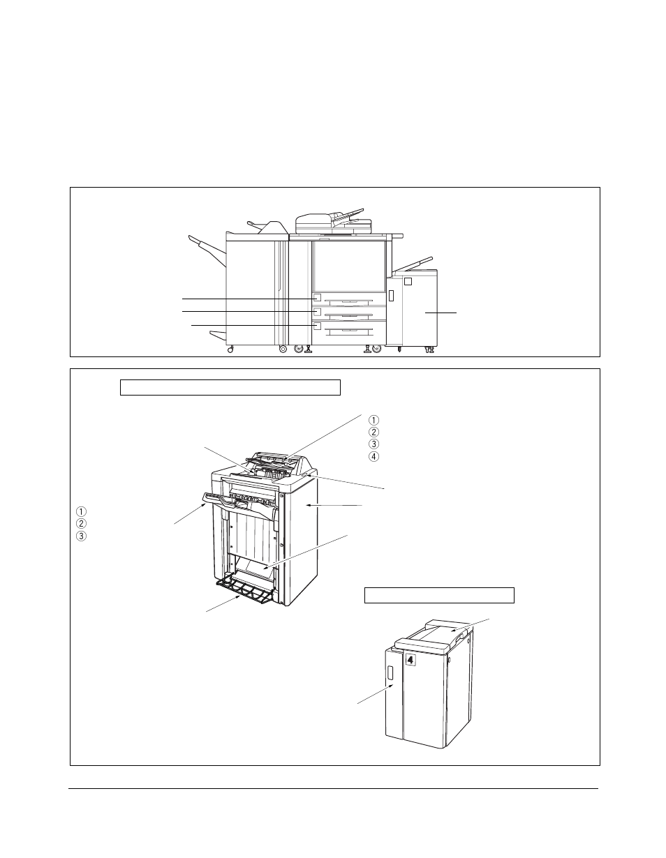 Standard/optional equipment, Standard/optional equipment -4, Machine information | Machine configuration (continued) | Kyocera copier User Manual | Page 37 / 292