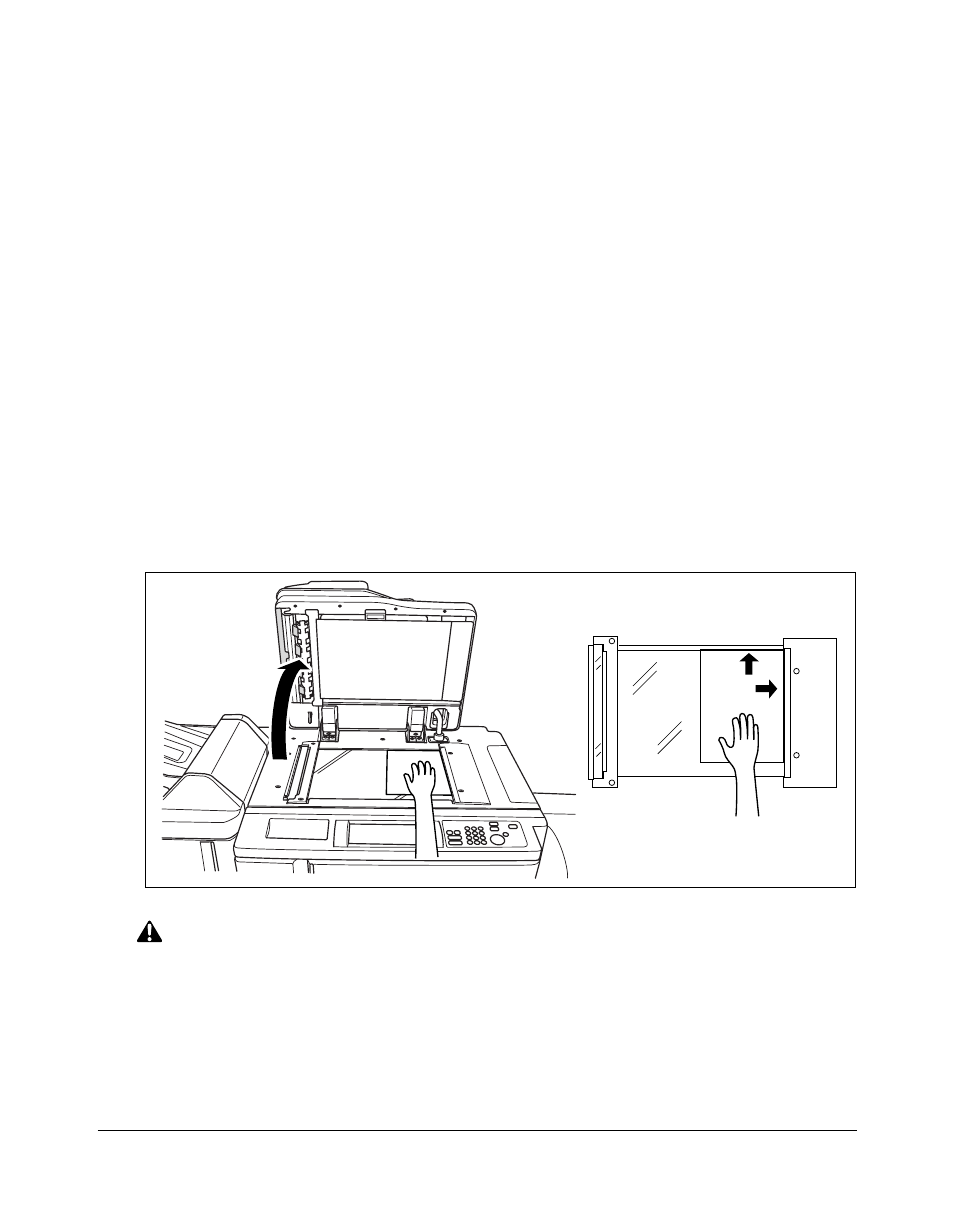 Positioning originals on the platen glass, Positioning an original for manual copying, Positioning originals on the platen glass -2 | Positioning an original for manual copying -2, Paper information | Kyocera copier User Manual | Page 45 / 292