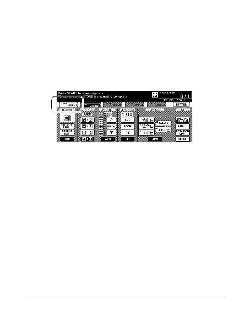 Mishandled paper during the reserve setting, Mishandled paper during the reserve setting -26, Basic operations | Reserve (continued) | Kyocera copier User Manual | Page 88 / 292