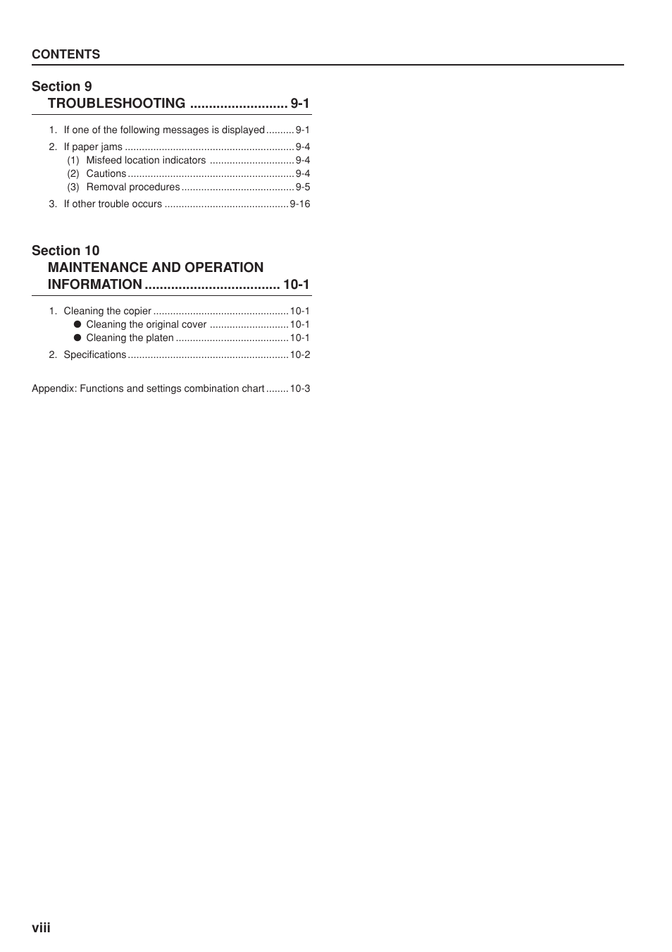 Kyocera KM-C830 User Manual | Page 10 / 161