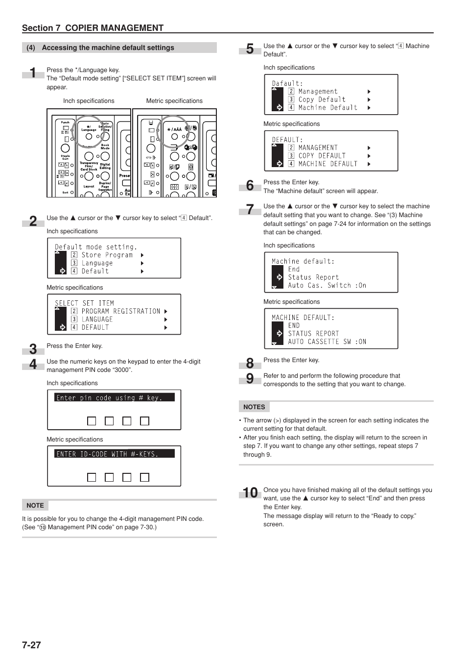 Kyocera KM-C830 User Manual | Page 122 / 161