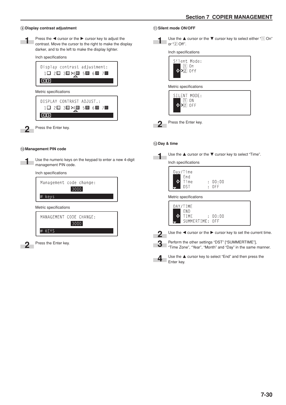 Kyocera KM-C830 User Manual | Page 125 / 161