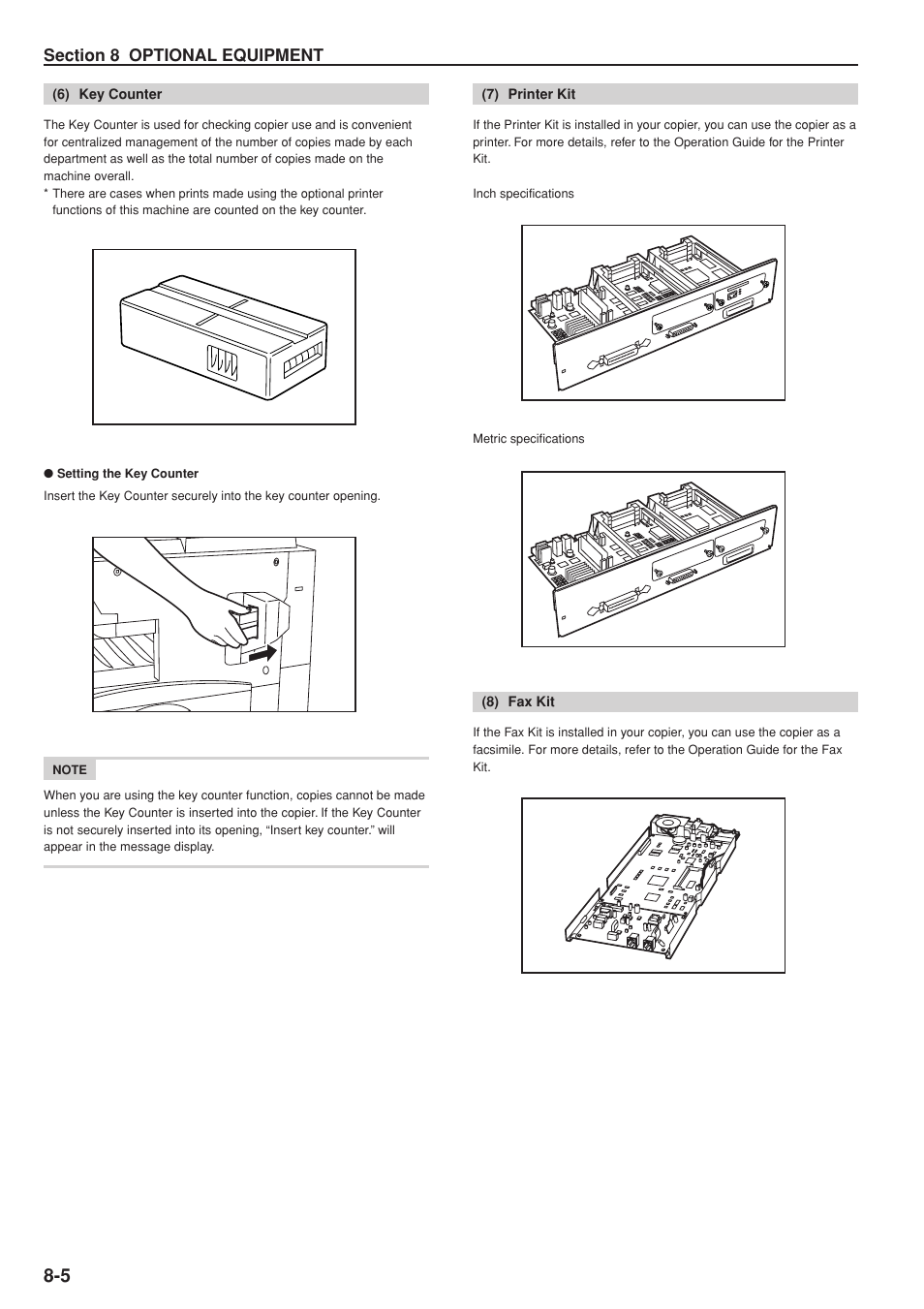 Kyocera KM-C830 User Manual | Page 132 / 161