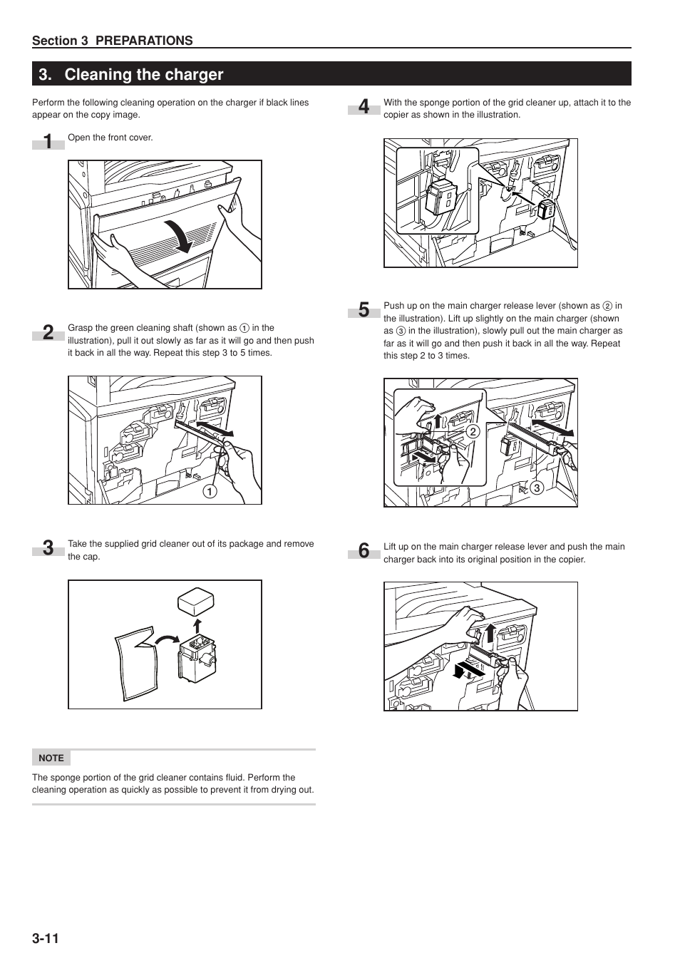 Cleaning the charger | Kyocera KM-C830 User Manual | Page 33 / 161