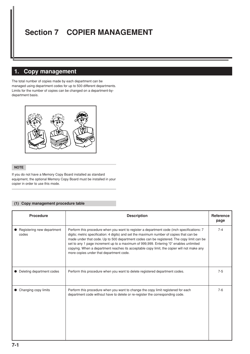 Copy management | Kyocera KM-C830 User Manual | Page 96 / 161