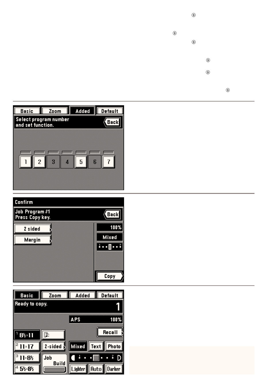 21) recall mode | Kyocera 4230 User Manual | Page 104 / 226