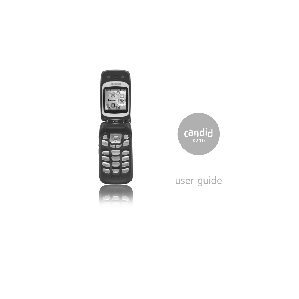 Kyocera Candid KX16 User Manual | 64 pages