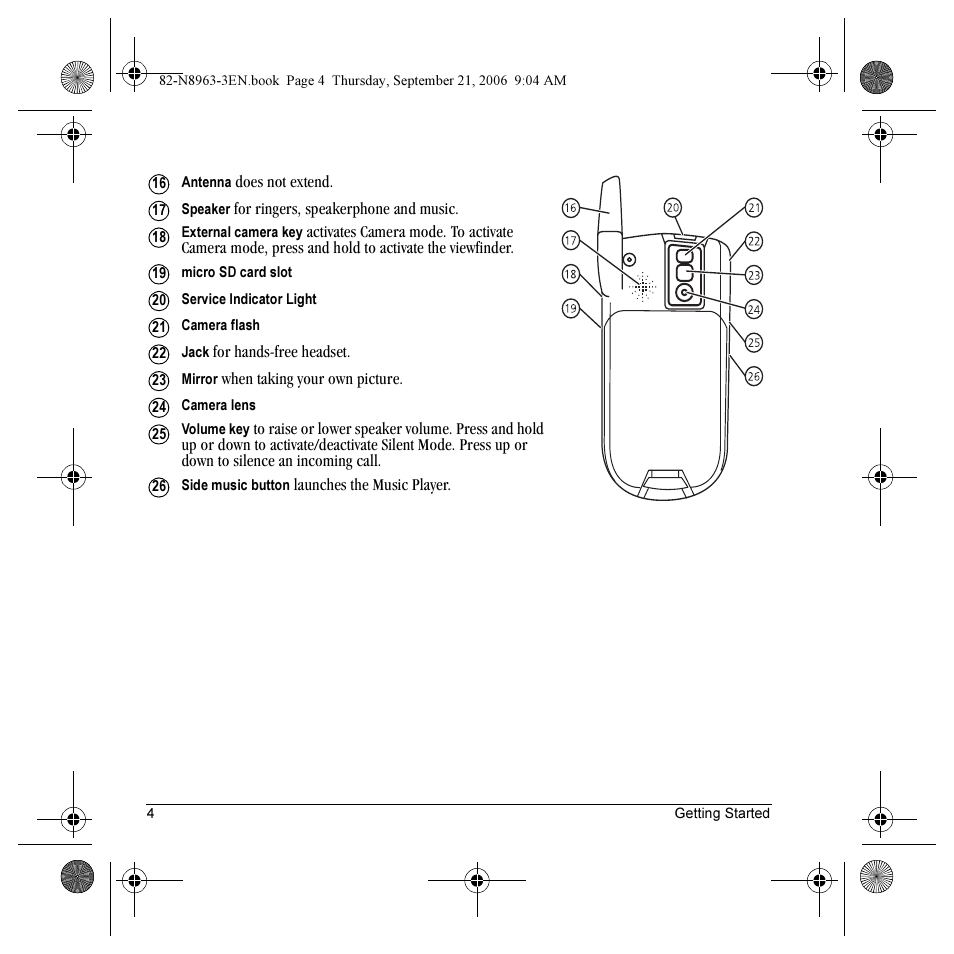 Kyocera SLIDER JET KX18 User Manual | Page 10 / 80