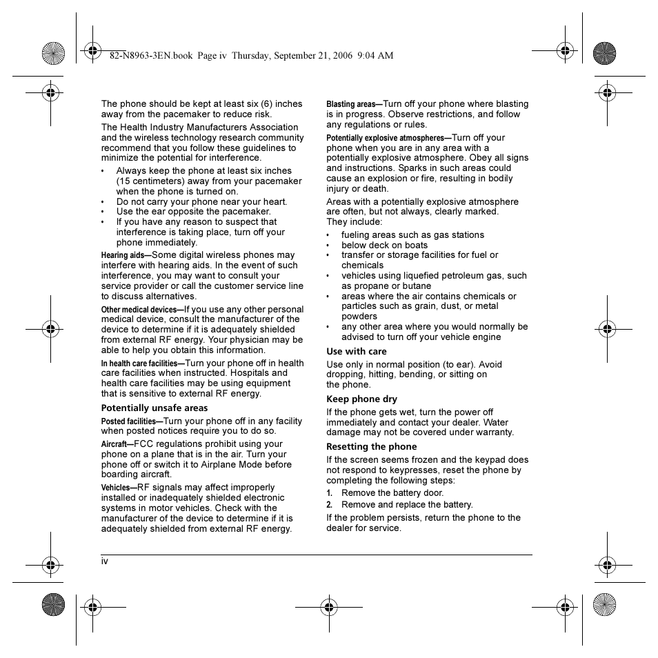 Kyocera SLIDER JET KX18 User Manual | Page 4 / 80
