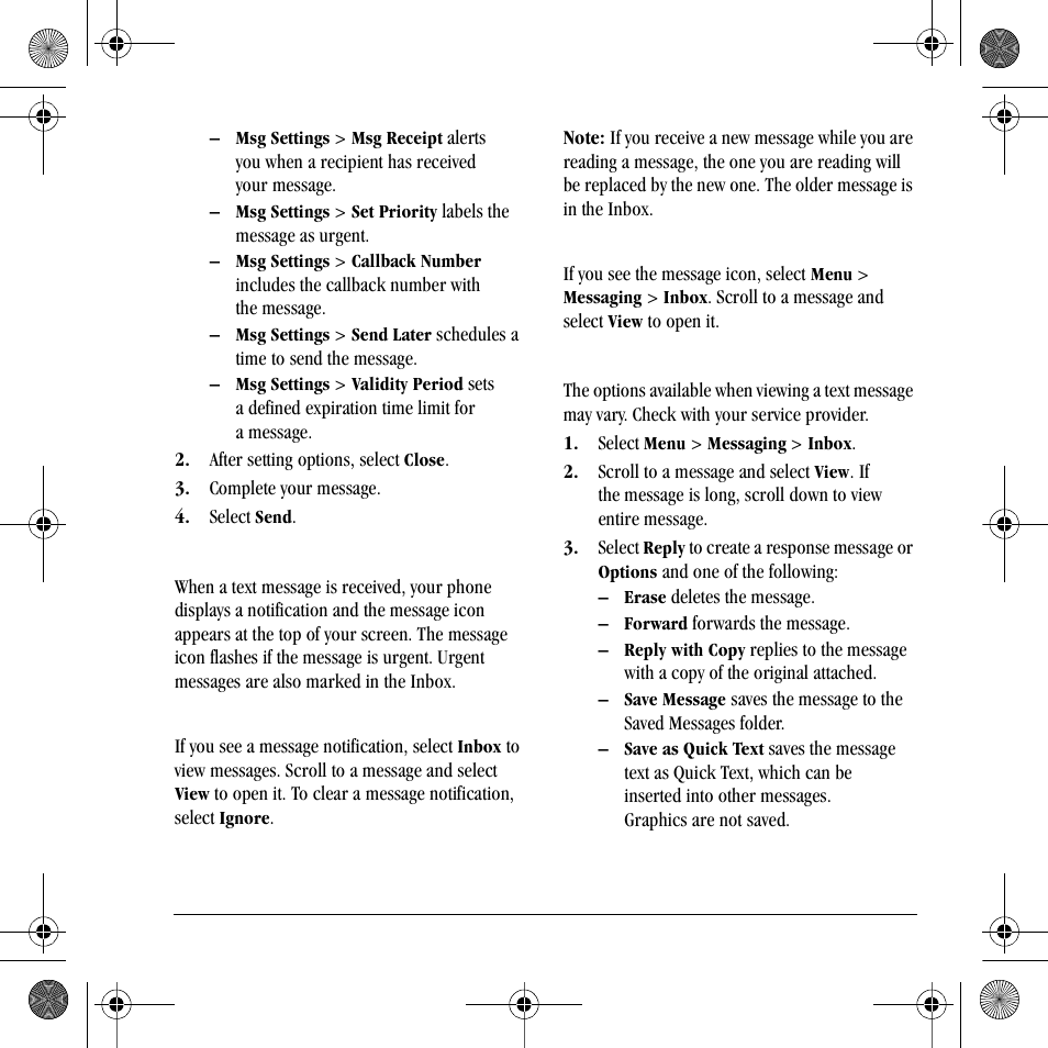 Kyocera S2410 User Manual | Page 27 / 72
