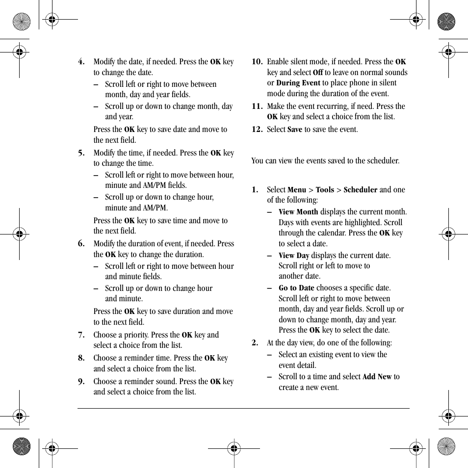 Kyocera S2410 User Manual | Page 43 / 72