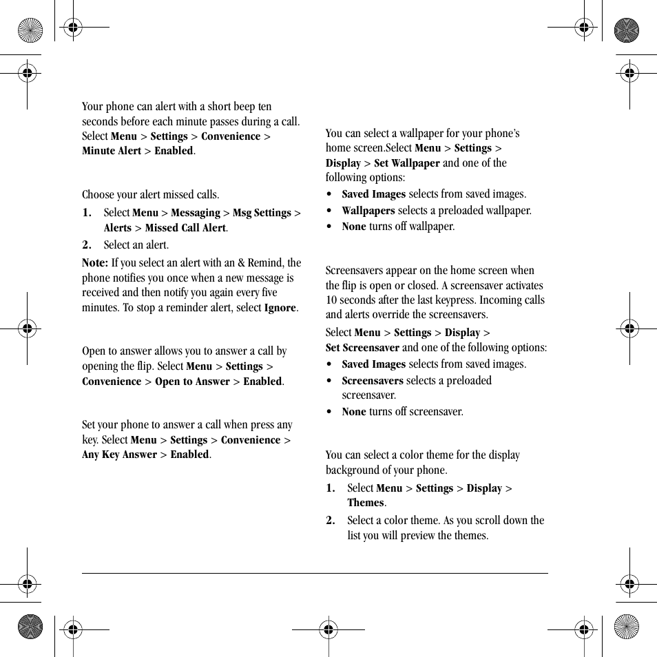 Display | Kyocera S2410 User Manual | Page 54 / 72