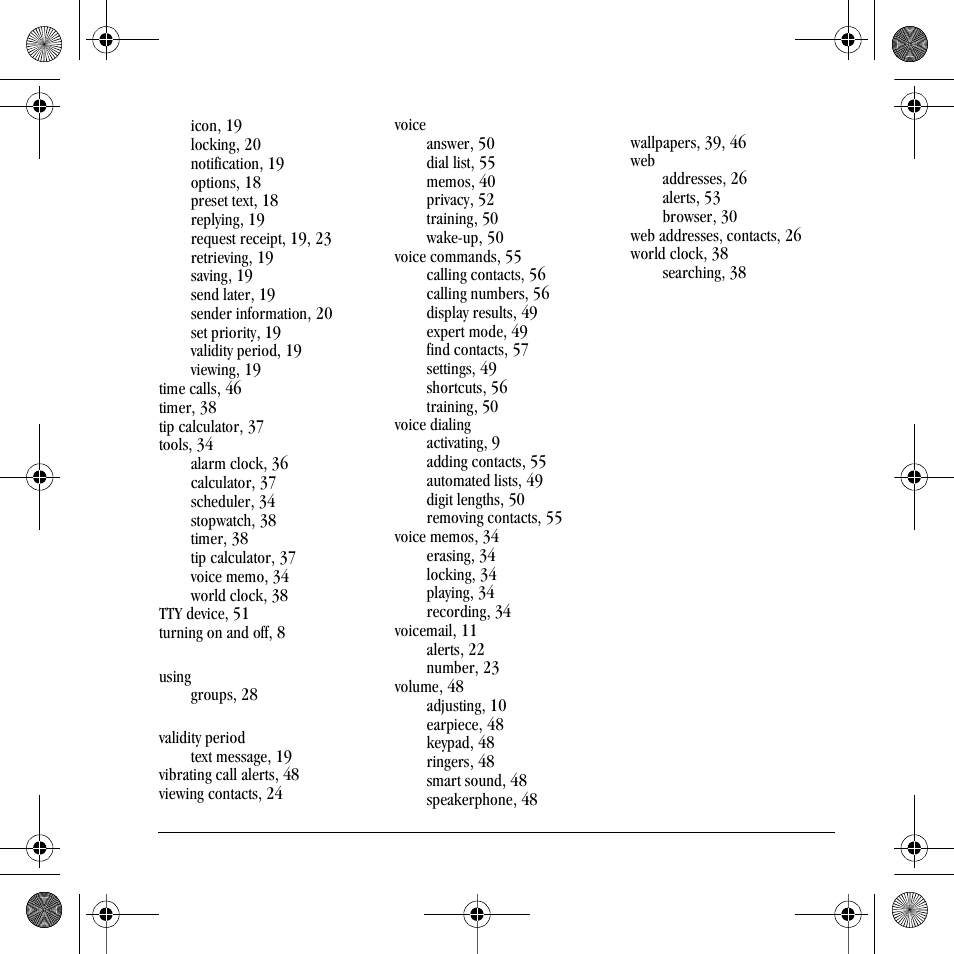 Kyocera S2410 User Manual | Page 71 / 72