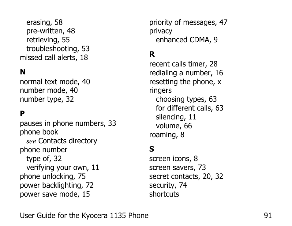 Kyocera 1135 User Manual | Page 103 / 104