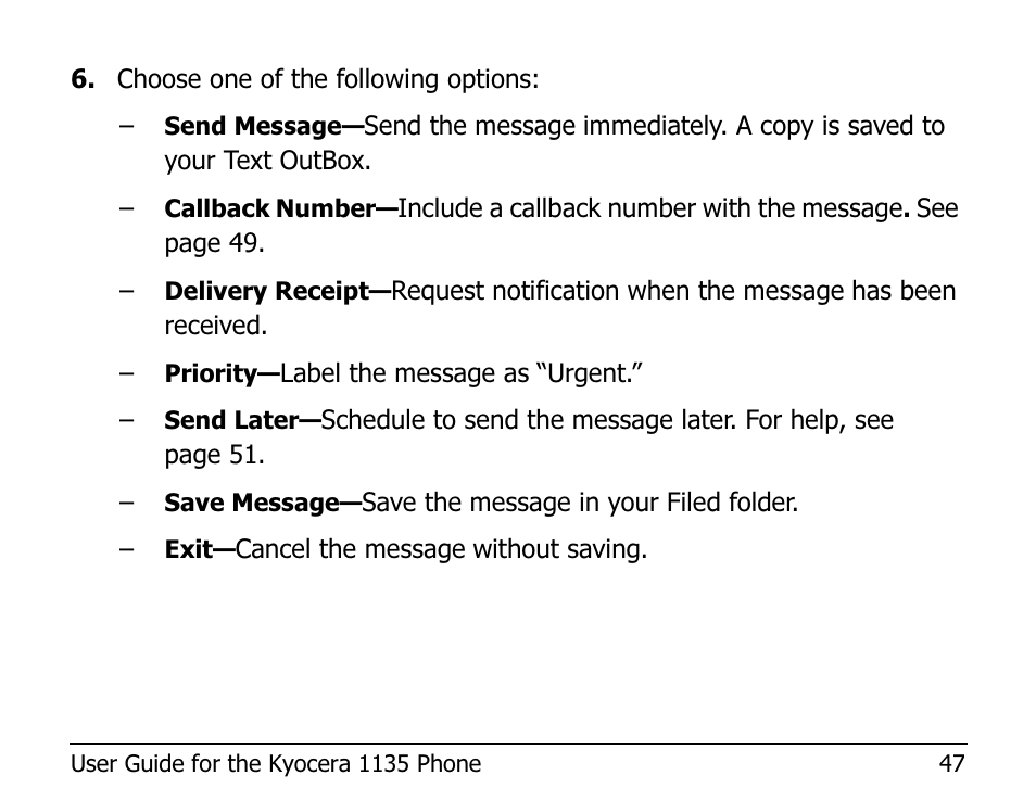 Kyocera 1135 User Manual | Page 65 / 104
