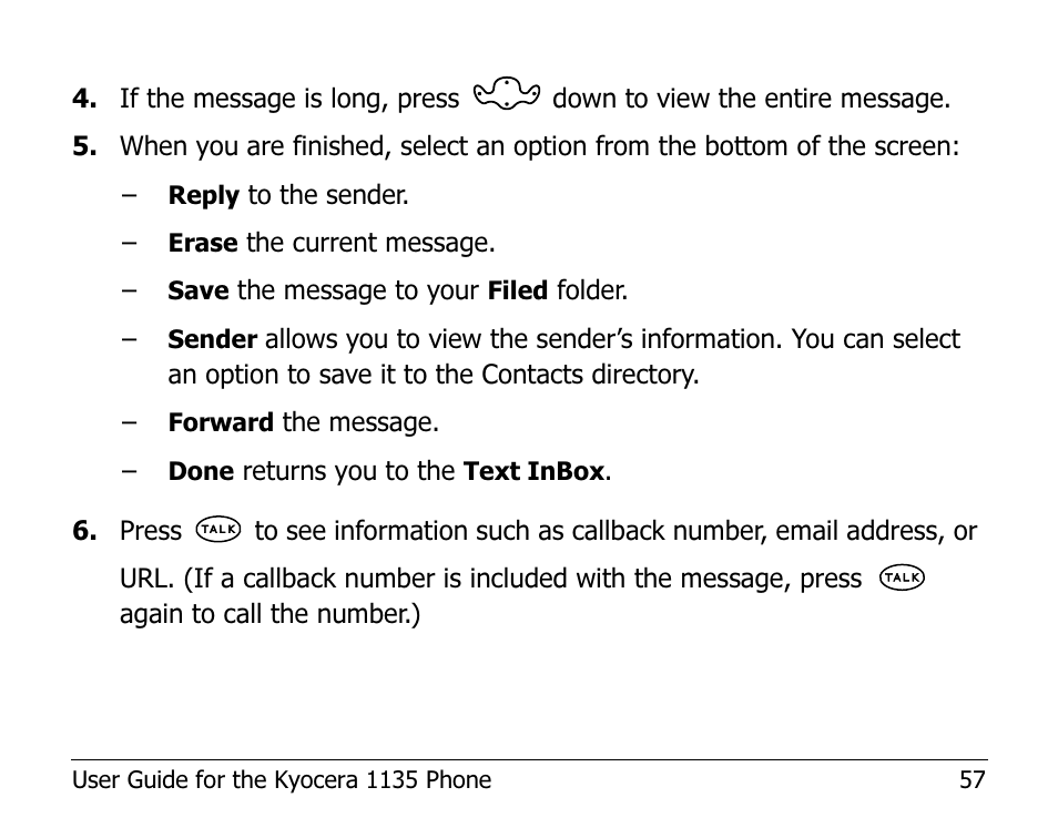 Kyocera 1135 User Manual | Page 75 / 104