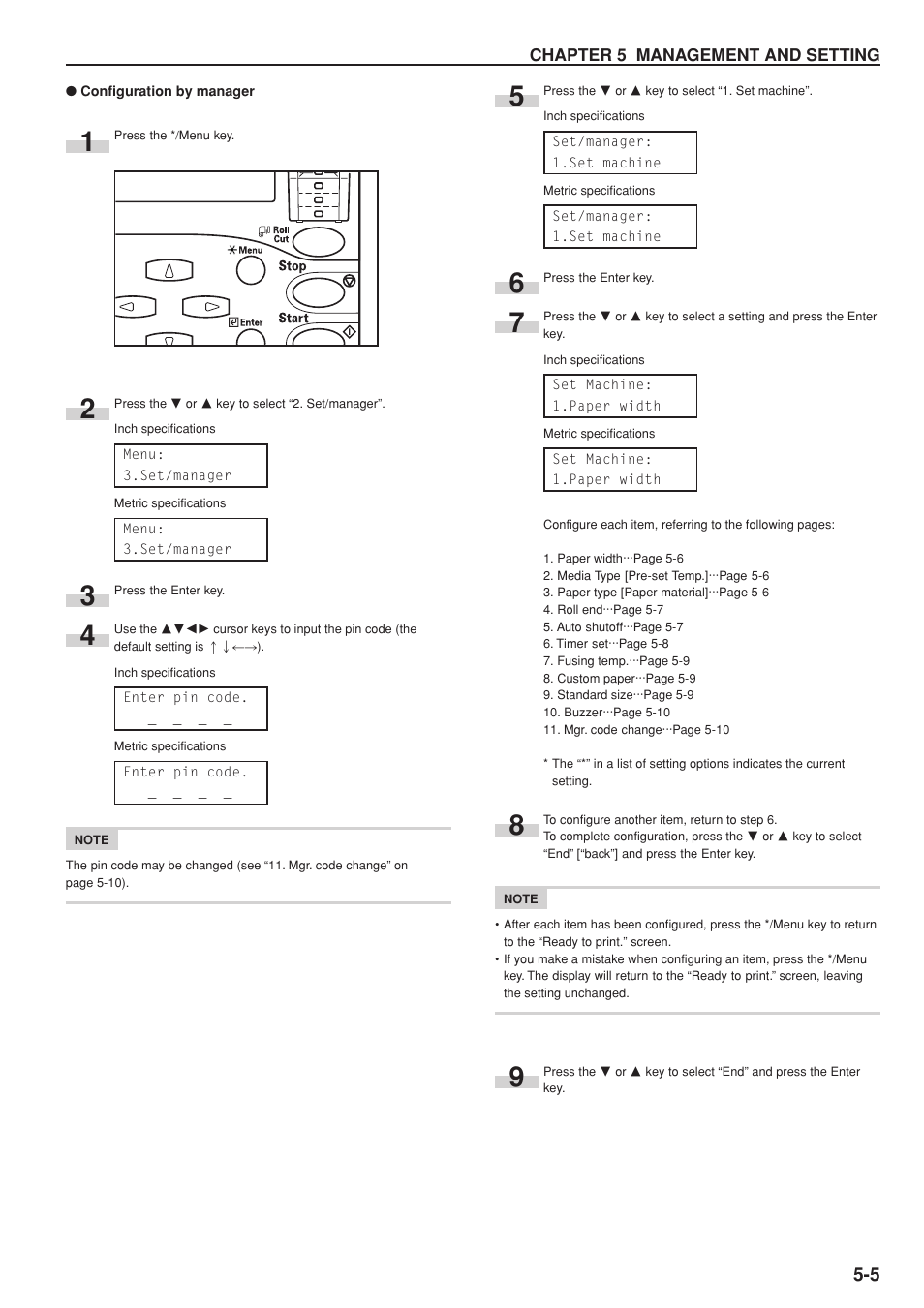 Kyocera KM-P4845w User Manual | Page 39 / 68