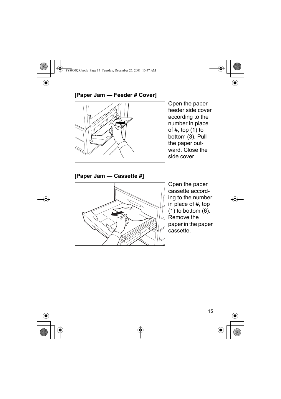 Kyocera Mita FS-8000CD User Manual | Page 17 / 44