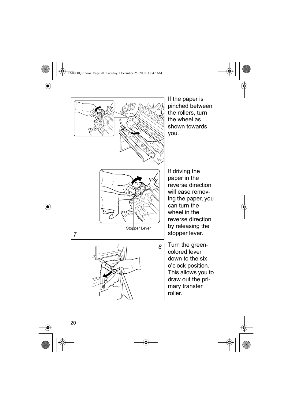 Kyocera Mita FS-8000CD User Manual | Page 22 / 44