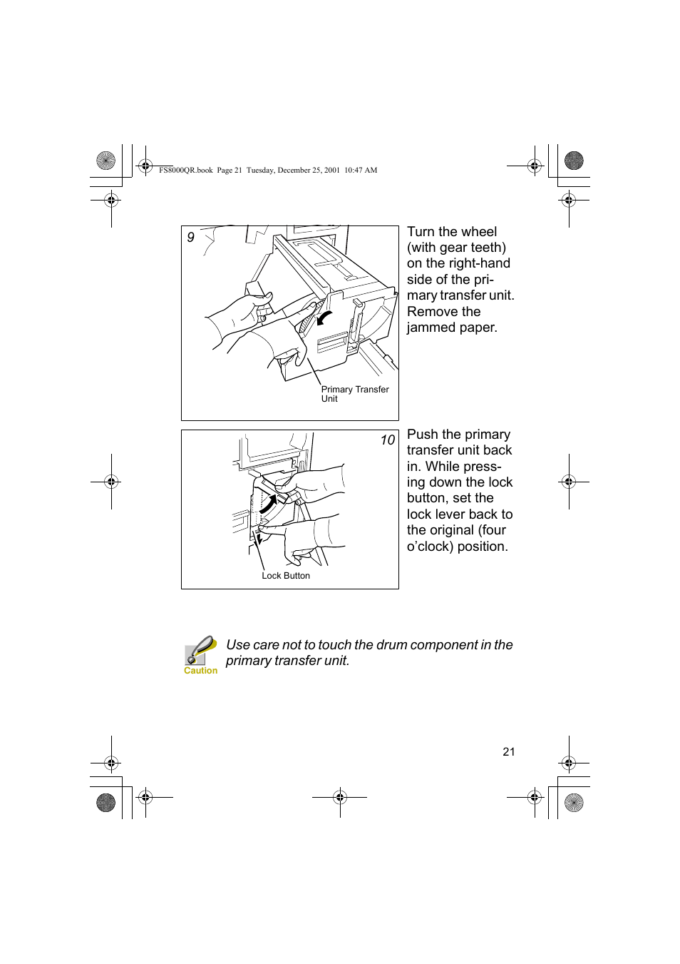 Kyocera Mita FS-8000CD User Manual | Page 23 / 44