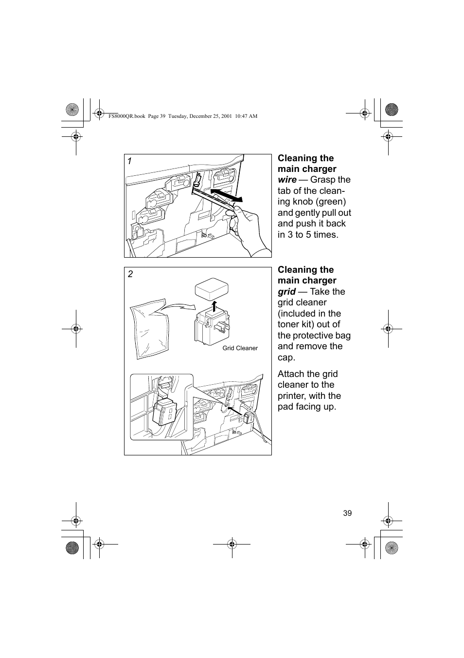 Kyocera Mita FS-8000CD User Manual | Page 41 / 44
