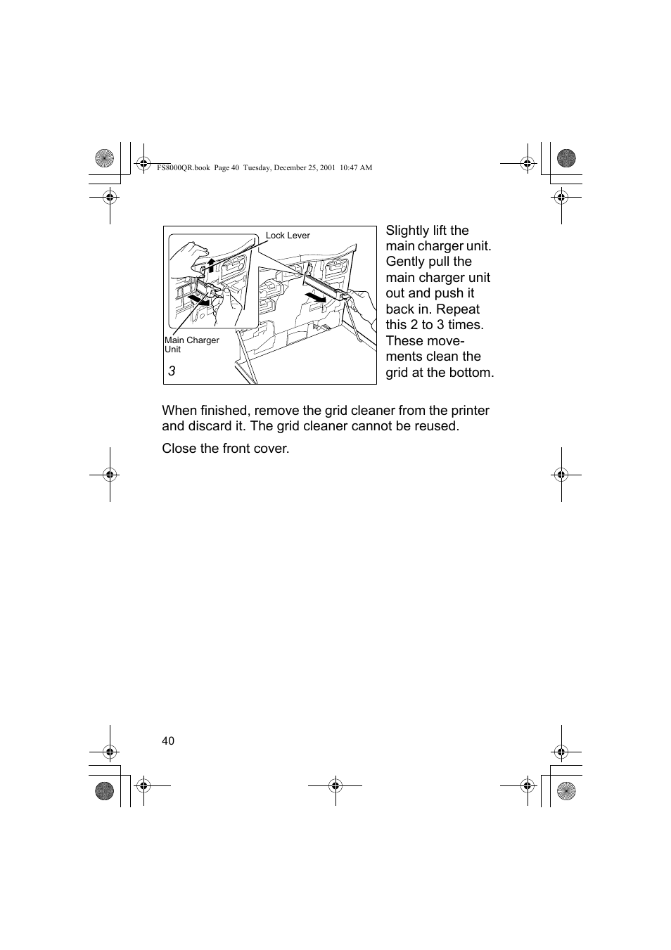 Kyocera Mita FS-8000CD User Manual | Page 42 / 44