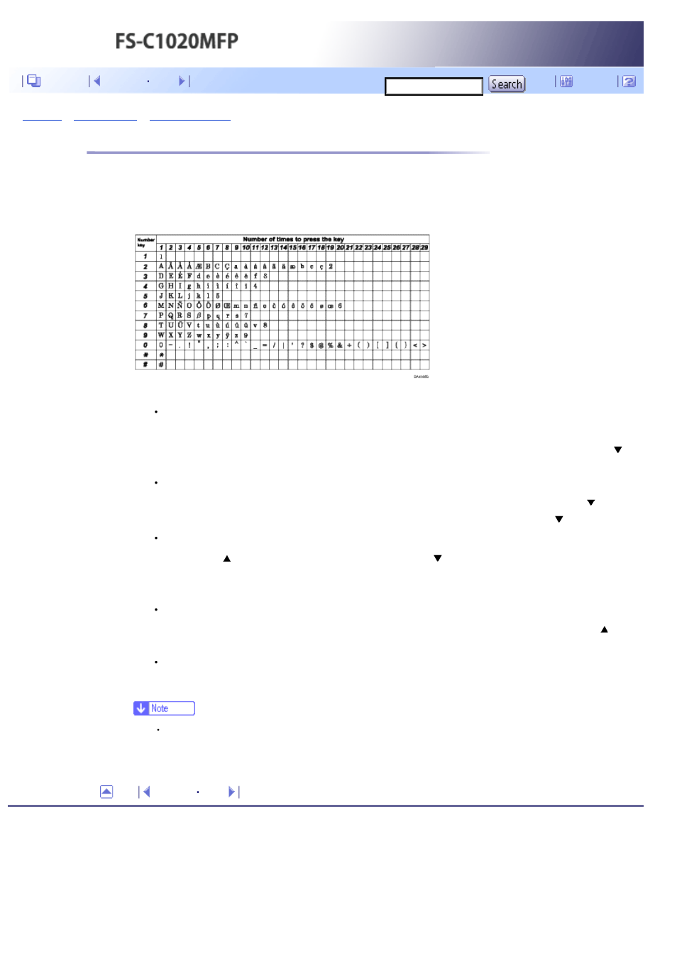 Text input mode, Next | Kyocera FS-C1020MFP User Manual | Page 157 / 477