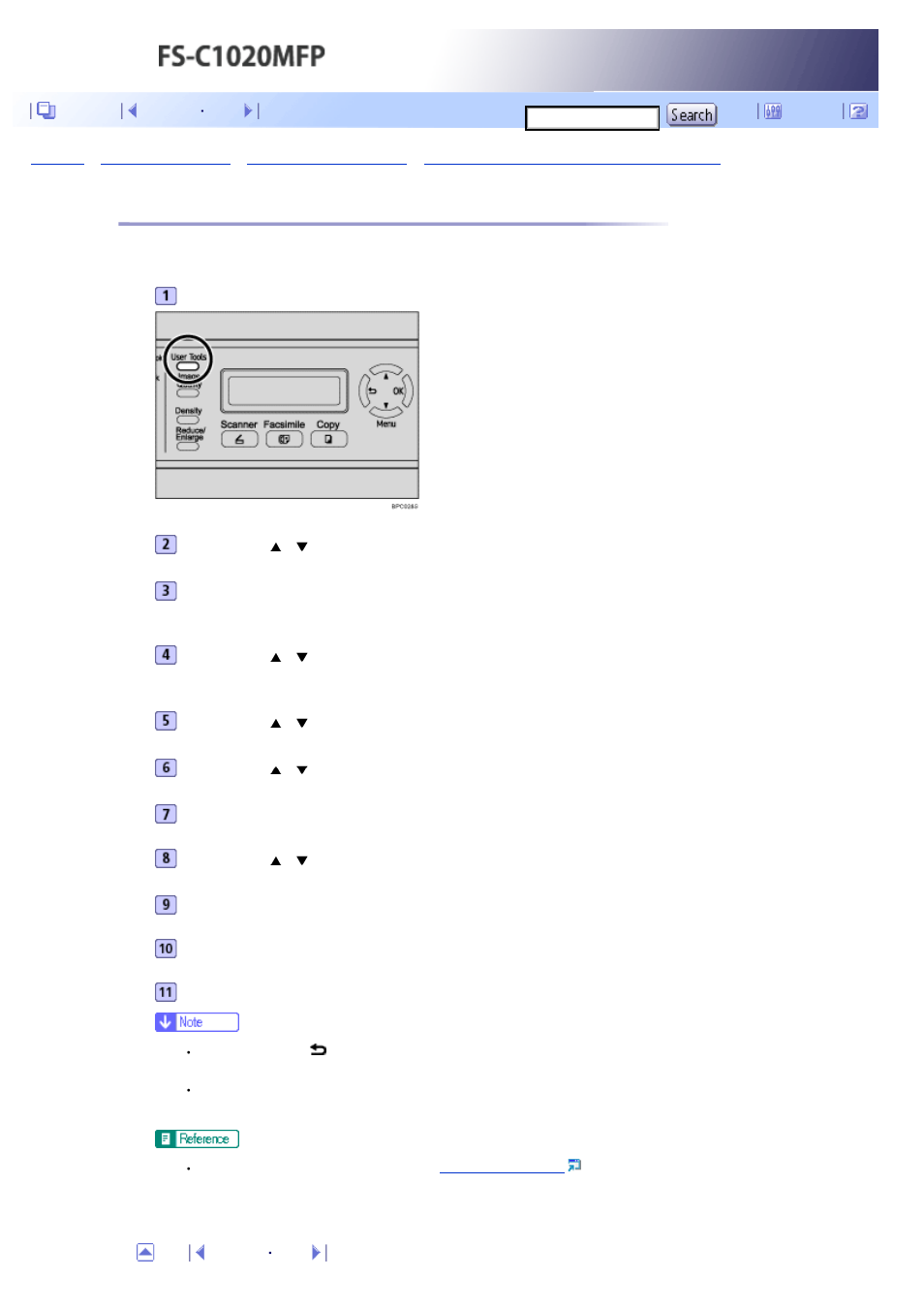 Modifying fax destinations, Next | Kyocera FS-C1020MFP User Manual | Page 241 / 477