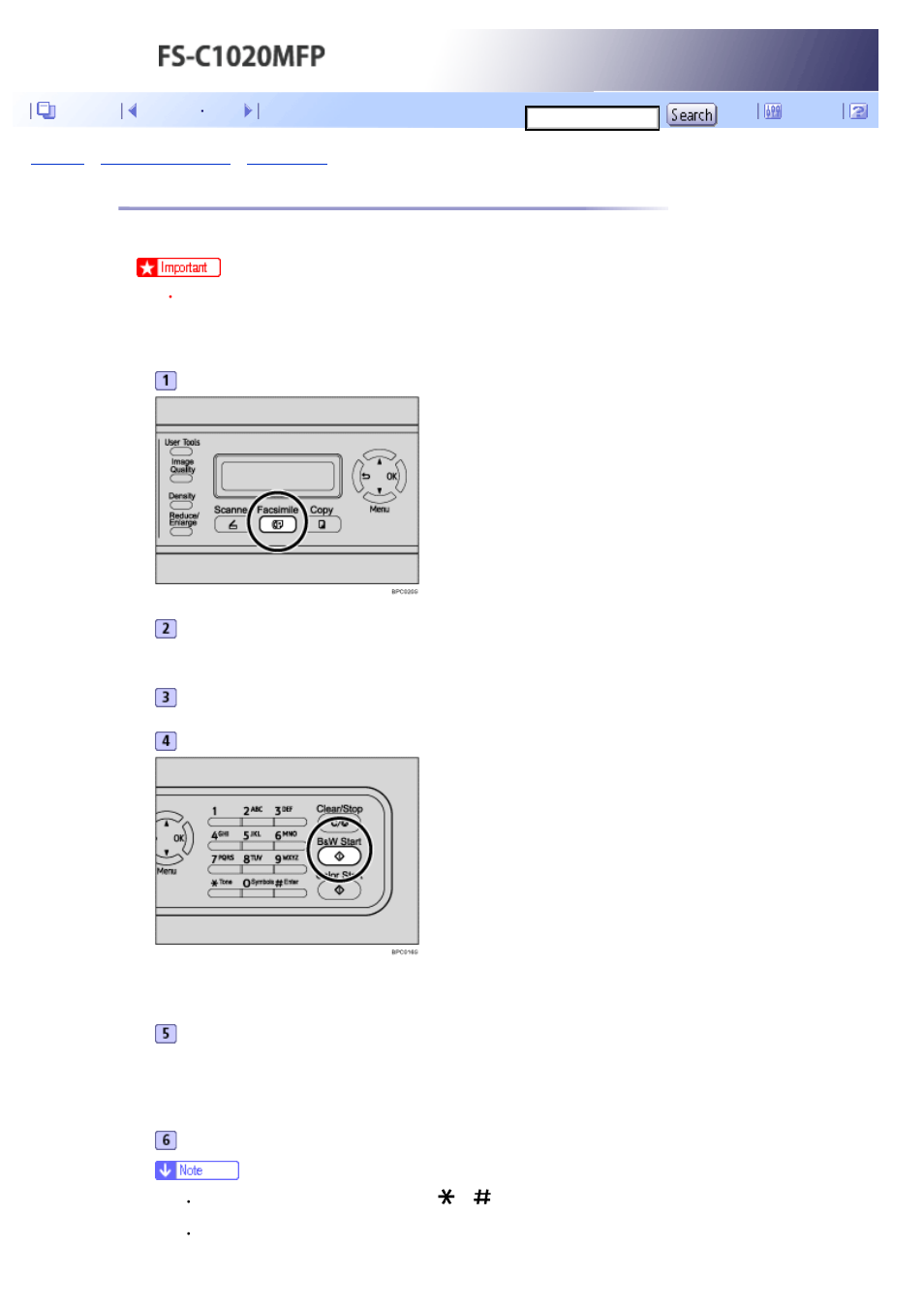 Basic operation for sending a fax, Next | Kyocera FS-C1020MFP User Manual | Page 252 / 477