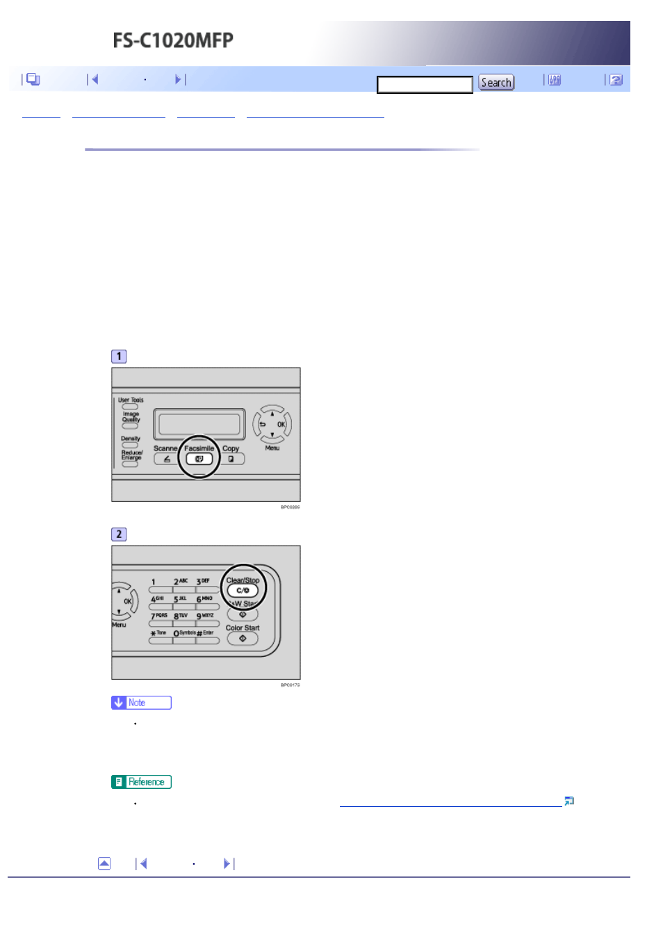 Canceling a fax, Next | Kyocera FS-C1020MFP User Manual | Page 254 / 477