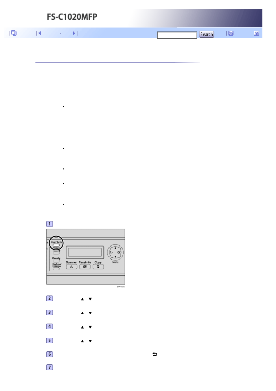 Selecting reception mode, Next | Kyocera FS-C1020MFP User Manual | Page 286 / 477