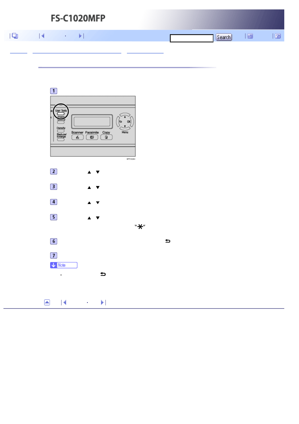 Changing fax system settings, Next | Kyocera FS-C1020MFP User Manual | Page 316 / 477