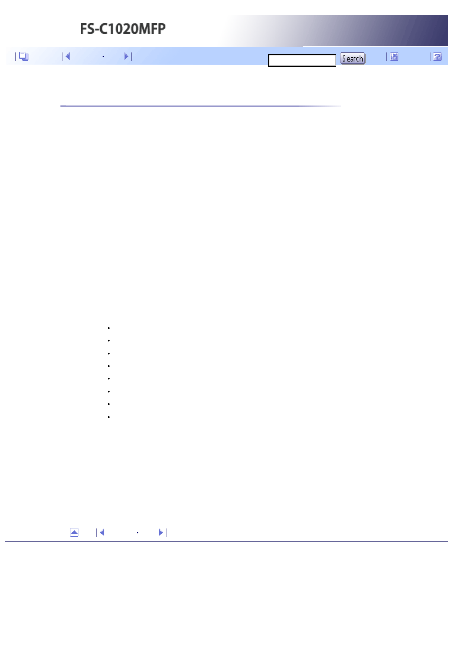 Manuals for this machine, Next | Kyocera FS-C1020MFP User Manual | Page 34 / 477