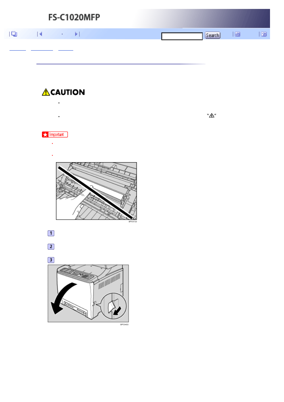 Cleaning the registration roller, Next | Kyocera FS-C1020MFP User Manual | Page 447 / 477