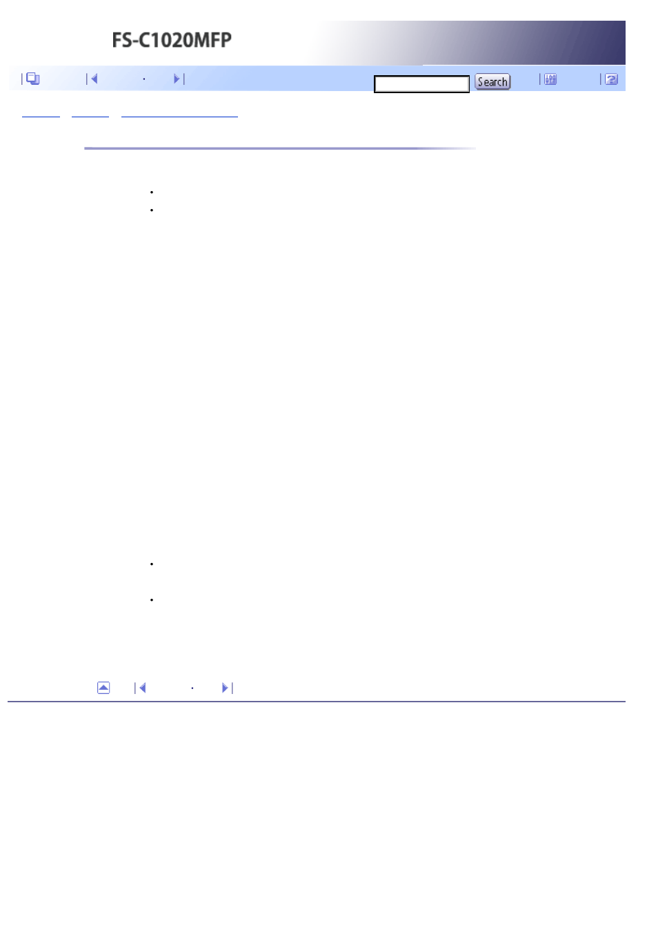 Fax function specifications, Next | Kyocera FS-C1020MFP User Manual | Page 470 / 477
