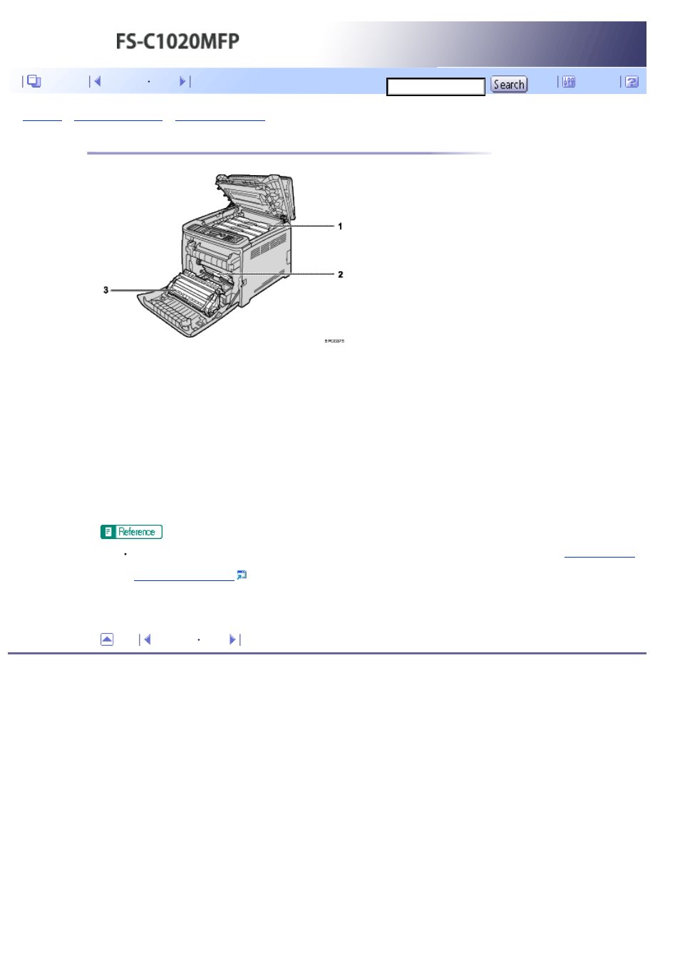 Interior, Next | Kyocera FS-C1020MFP User Manual | Page 65 / 477