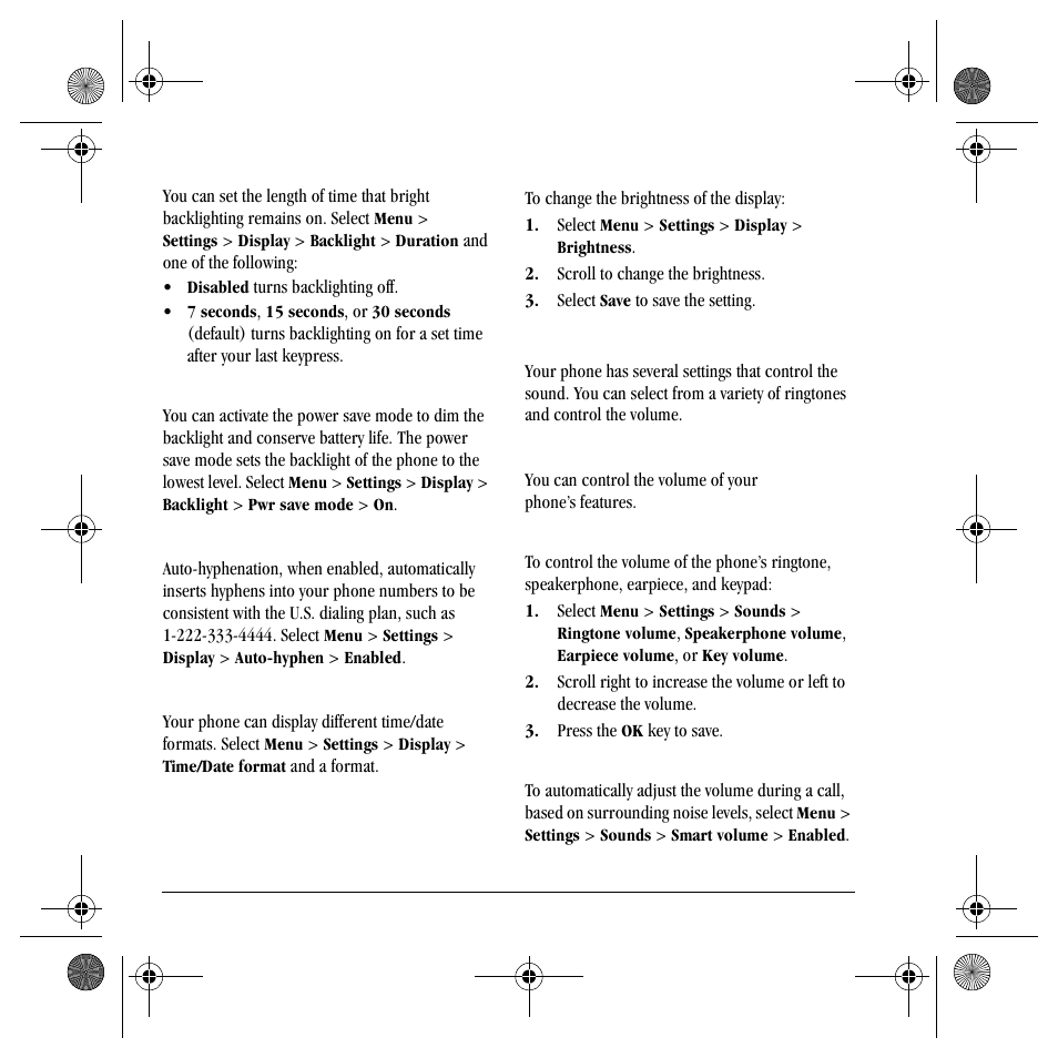 Sounds | Kyocera TNT VMS200 User Manual | Page 46 / 64