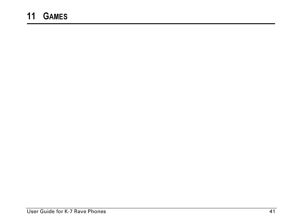 11 g | Kyocera Rave K-7 User Manual | Page 49 / 56