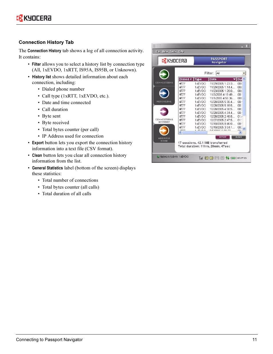 Kyocera Passport PC Card User Manual | Page 13 / 23