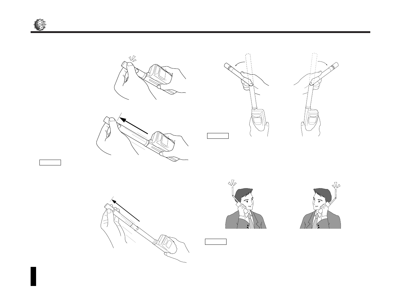 About the antenna | Kyocera SS-66K User Manual | Page 16 / 98