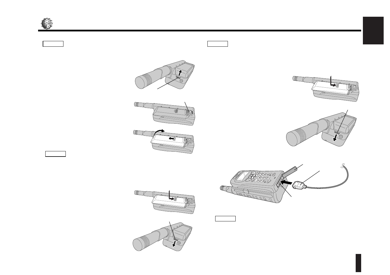 Battery and charging | Kyocera SS-66K User Manual | Page 17 / 98
