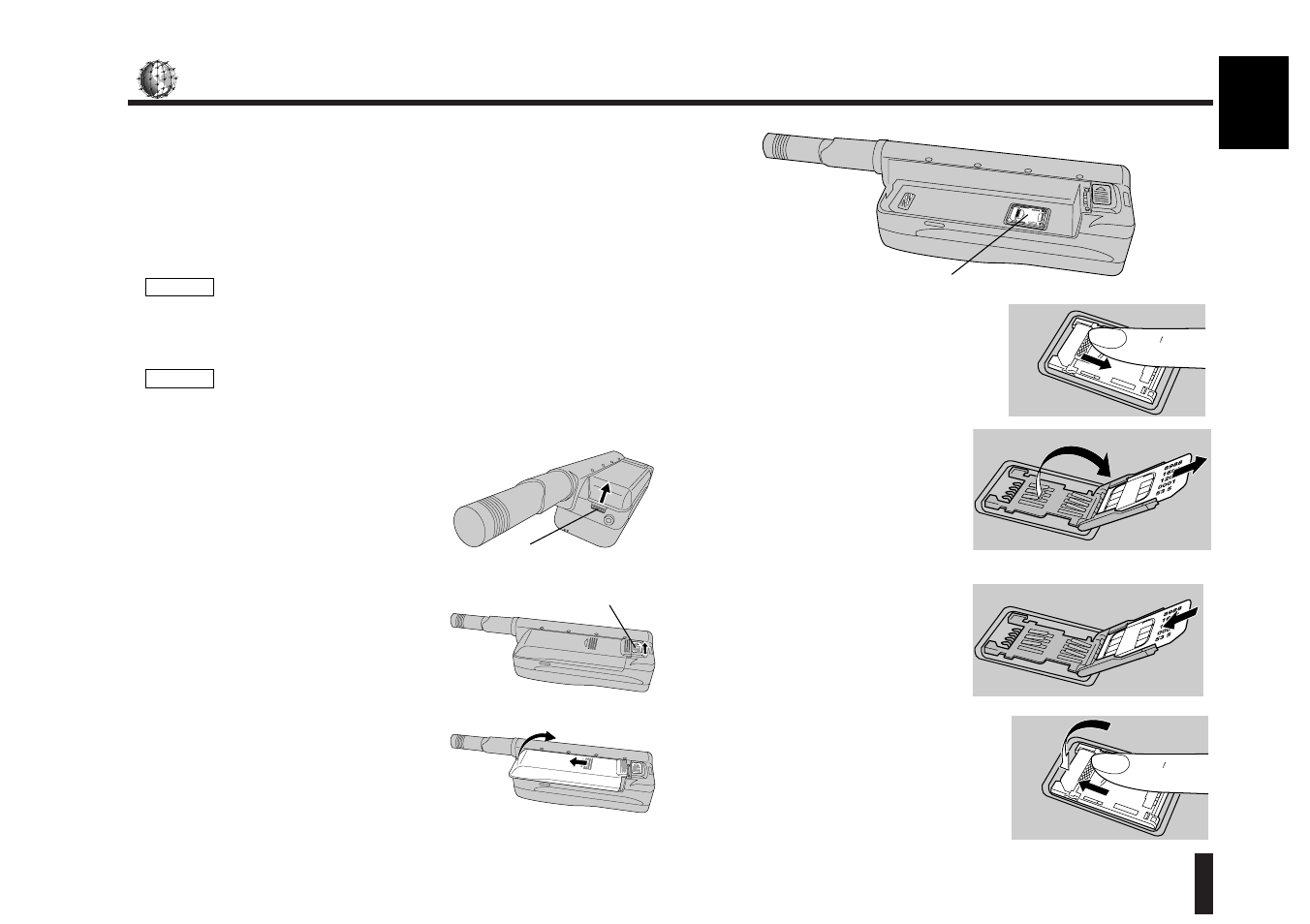 Sim card | Kyocera SS-66K User Manual | Page 19 / 98
