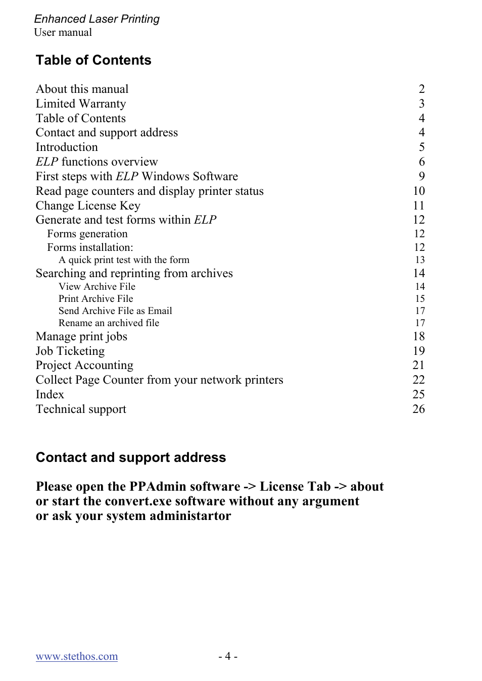 Kyocera Laser Printing ELP User Manual | Page 4 / 26