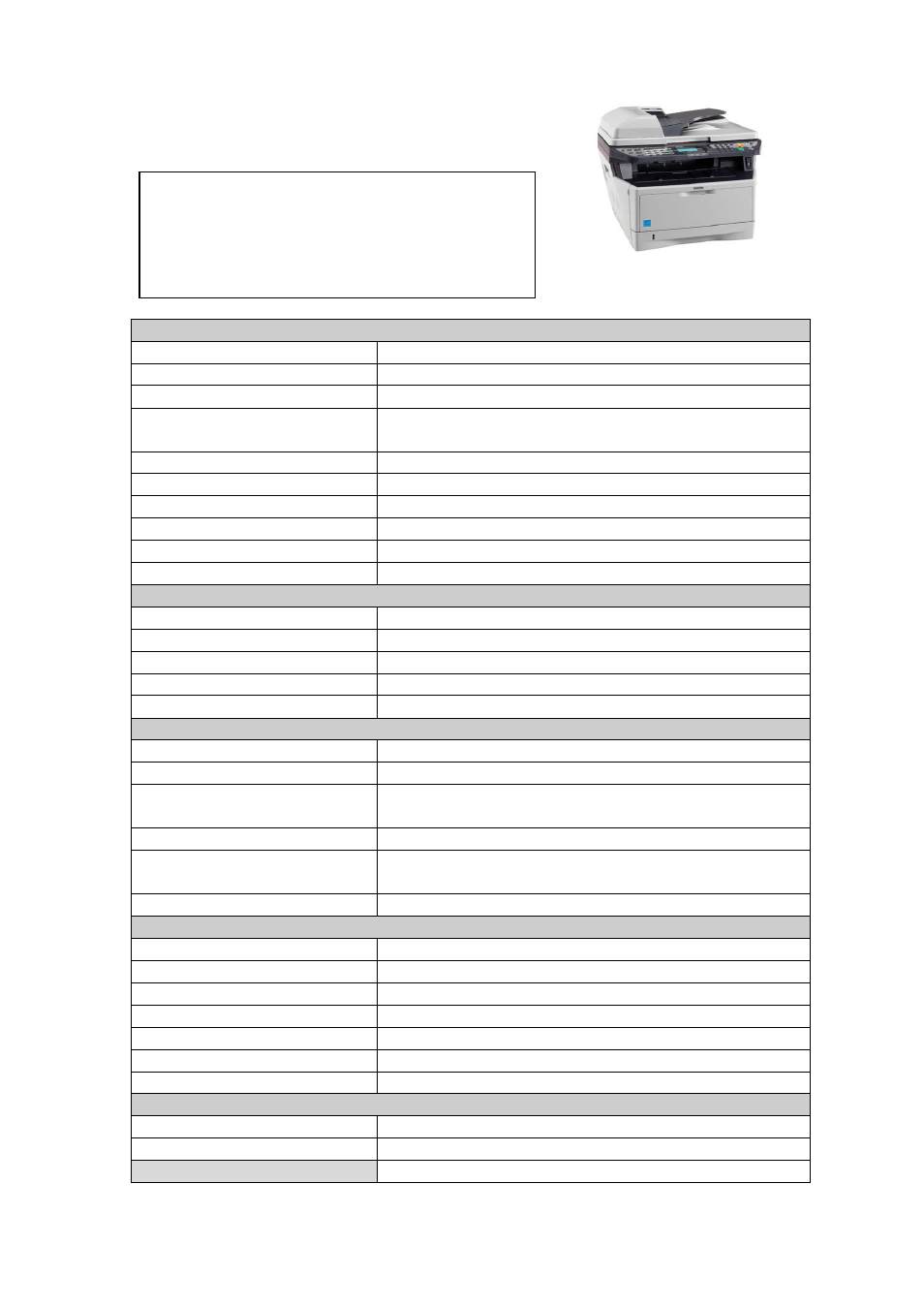 Fs-3040mfp | Kyocera CUA 25307 User Manual | Page 16 / 87
